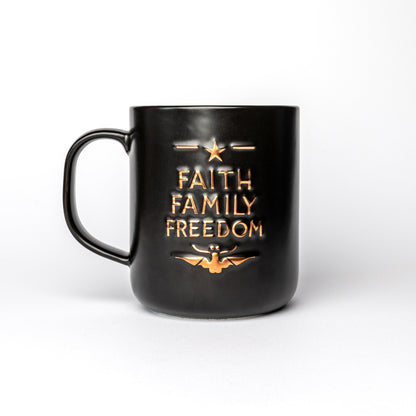 Faith Family Freedom Mug